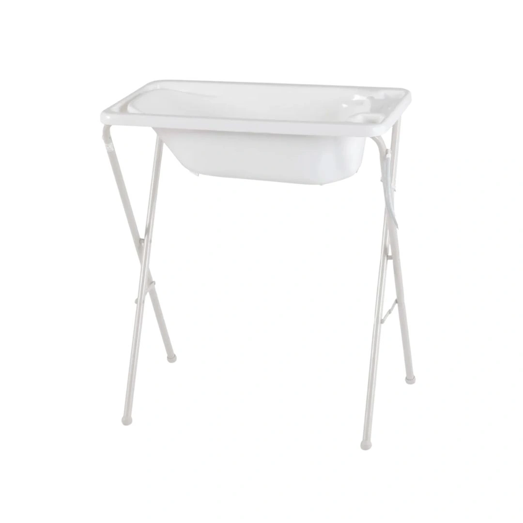 Banheira Rígida Com Suporte Branco 