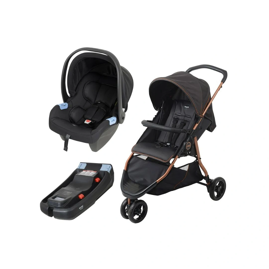 Carrinho De Bebê Cr3 E Bebê Conforto Base Isofix 