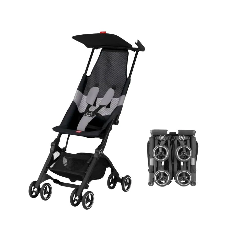 Carrinho Bebê Pockit Air All-terrain Velvet Black